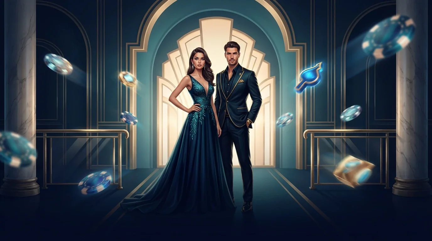 Casino-Interface mit RTP- und Volatilitätsgrafik, symbolisch für 2026-Analysen